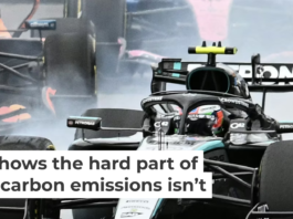 Formula 1 drivers maneuver for position during the 2026 Miami Formula One Grand Prix in Florida. Chandan Khanna / AFP via Getty Images